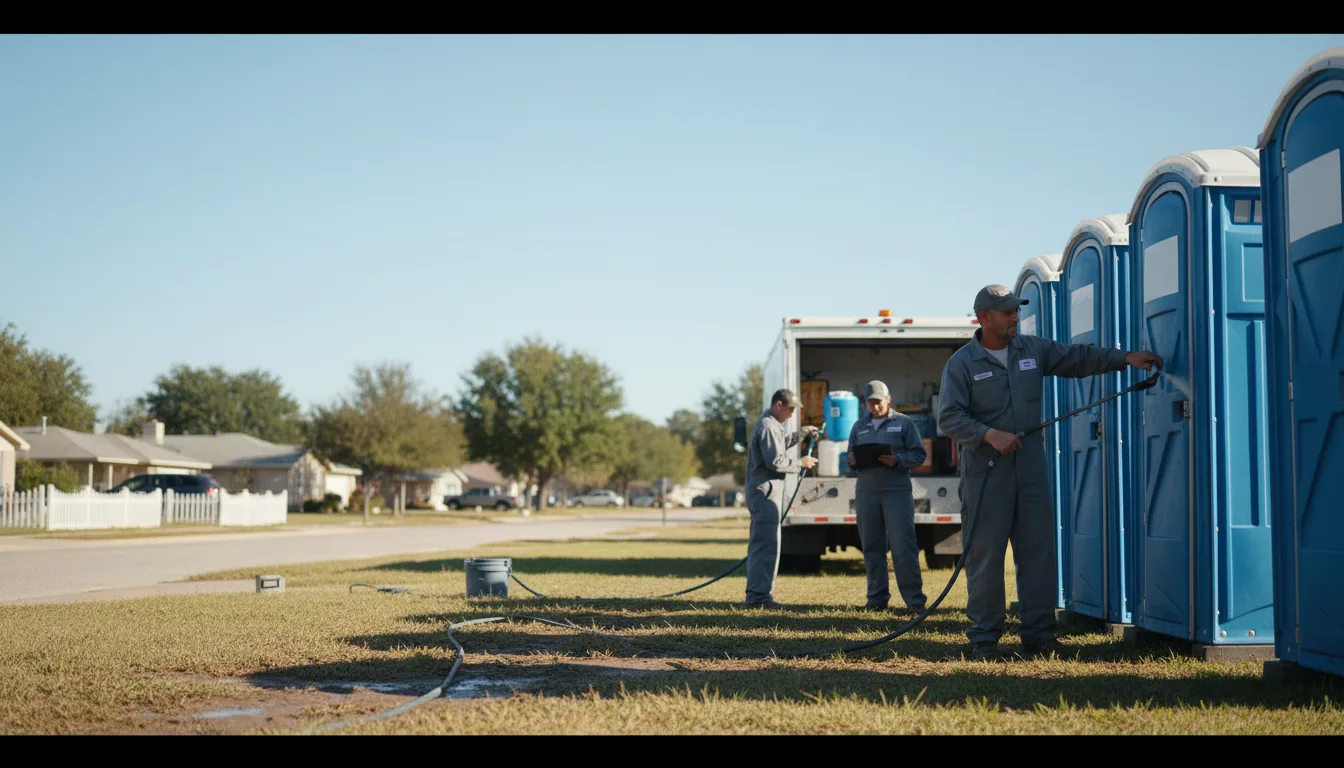 Long-Term Portable Toilet Rental in Albia, IA near me